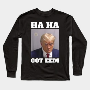 Trump Mugshot Long Sleeve T-Shirt